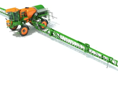 Sprayer and Spreader Machine 3D model purchase