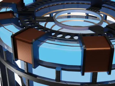 Arc reactor 3D model