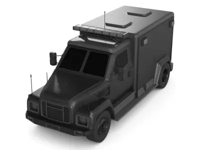 Ambulance 3D model