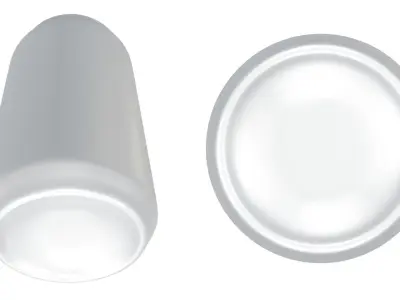 3D Can 3D model
