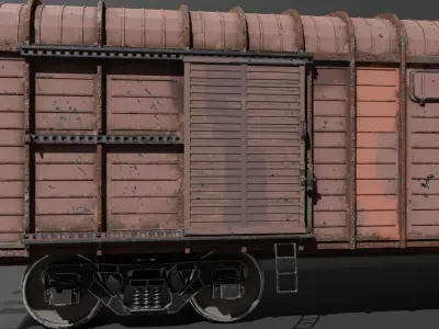 Train Carriage Free 3D model