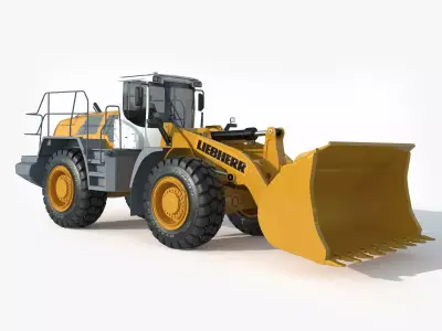 Liebherr L 580 Wheel Loader 3D model