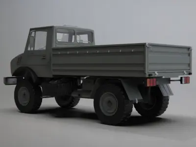 MERCEDES BENZ-UNIMOG 3D model