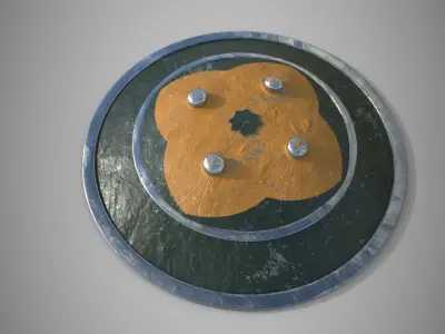 Mameluke Shield 3D model