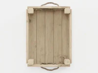 Wooden Crates Barrel and Storage 3D Model Pack