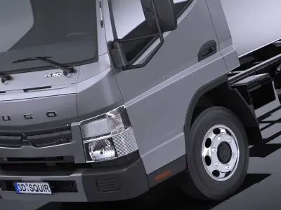 Mitsubishi FUSO Chassis 2016 3D model