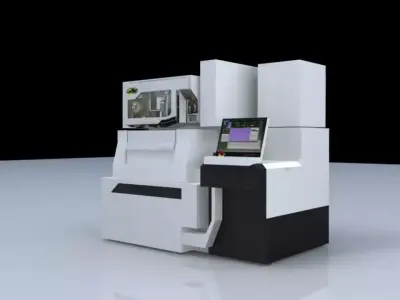 numerical control machining 3D model