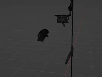 Napoleons Polish Lancer Gear set 3D model