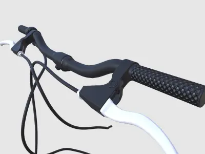 Bicycle Handlebar 3D model purchase