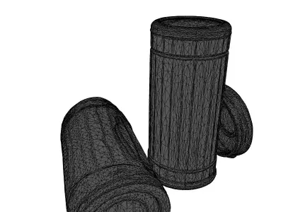 Futuristic SciFi Power Cell Battery 3D model
