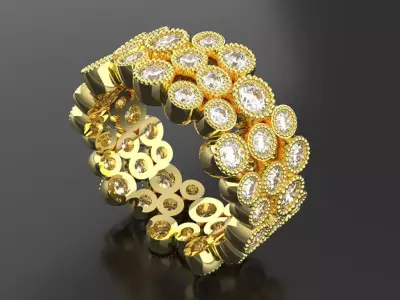 jewellery desing Low-poly 3D model