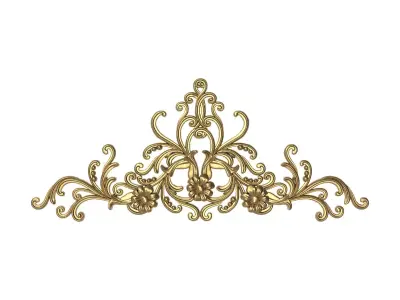  decorative pattern ready for 3D printing 3D model