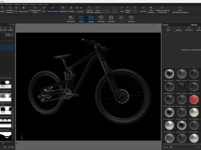 Mountain bike MTB bicycle 3D model