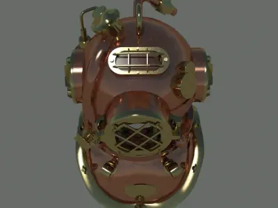 Low Poly Mark V Helium Low-poly 3D model