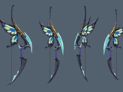 Danbee360 Weapon001 Low-poly 3D model
