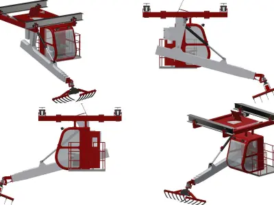 Industrial Machine - 1002 3D model