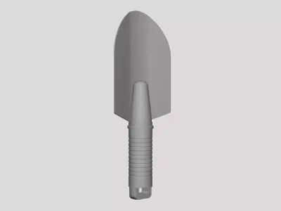 Garden Shovel - Geometry Only No Textures No Materials 3D model