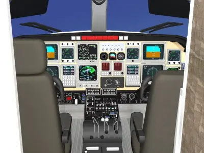 Dreamscape AT-48 Jet Executive V03 3D model
