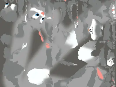 Rabbit cute cartoon rabbit animated in blender for kids Free 3D model