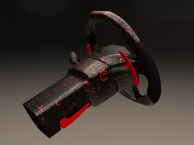 Honda Civic steering wheel FF Style 3D model