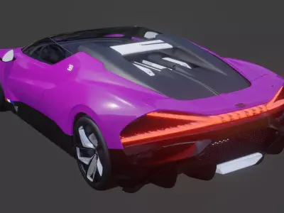 Bugatti Mistral 3D model