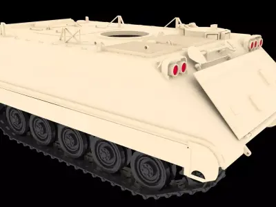 M113 TANK APC 3D model