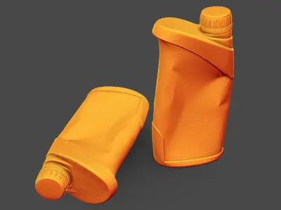 Transmission Oil Bottle 3D model