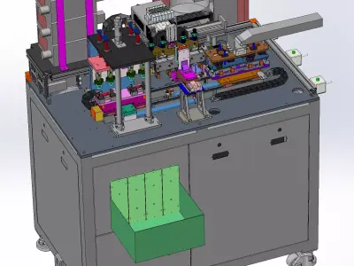 Automatic O-ring seal leakage tester 3D model
