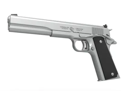 Pistol AMT Hardballer Long Slide 3D model