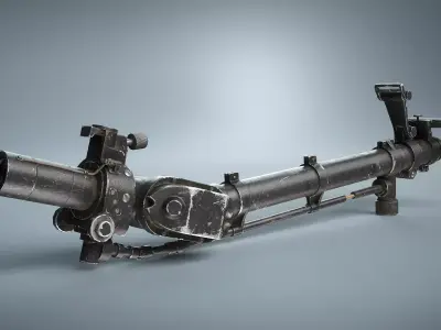 Tank sight TSh-16 for T-34-85 and T-44 Low-poly 3D model