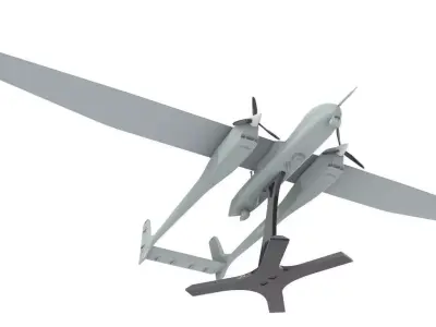  Aksungur UAV 3D print model