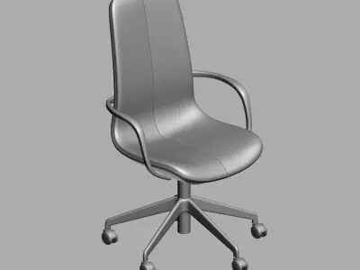 office chair 208 3D model
