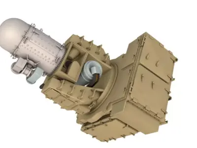 Phalanx CIWS 3D model purchase