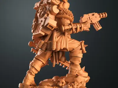 Traitor veteran Sergeant 1 3D print model