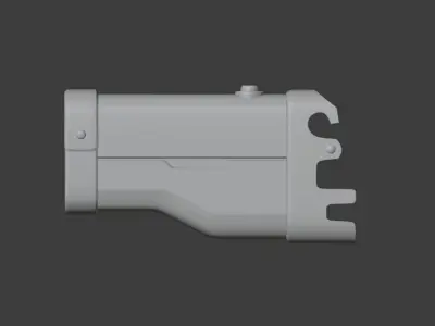 attack on titan 3d maneuver gear part 3d model 3d print STL 3D print model