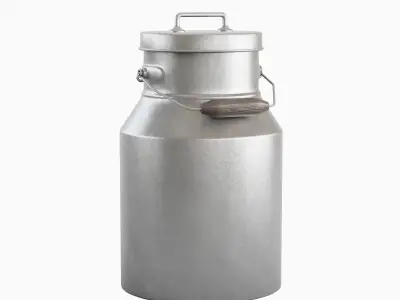 Milk Can 03 3D model