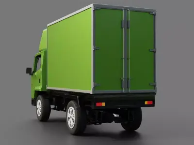 Montra Electric Eviator truck 3D model