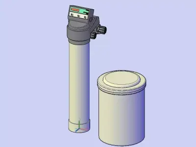Group Softener Permo 5000 3D model