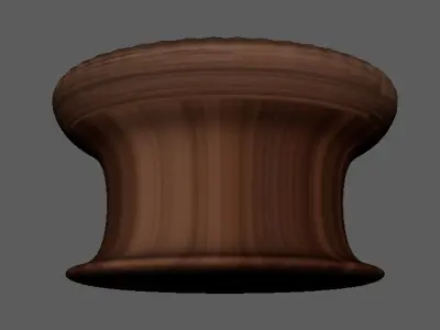 wooden table  3D model
