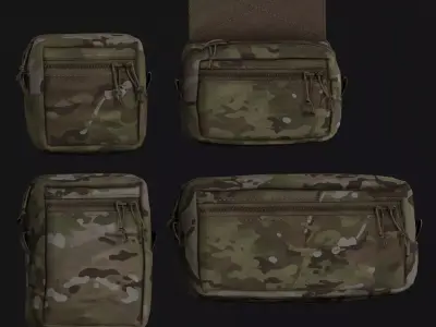 Spiritus Systems GP Pouch Suite Low-poly 3D model
