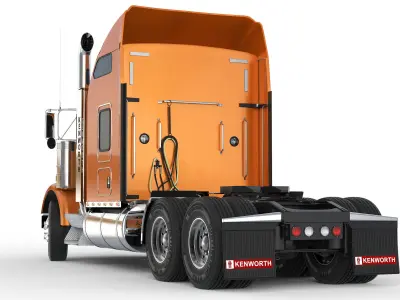 Kenworth T800 2005 - Present 3D model
