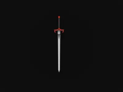 ThunderCat Sword 4D Fantasy Weapon Model Free low-poly 3D model