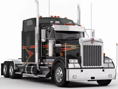 Kenworth W900 Fuel Tank 3D model