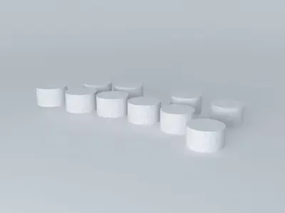 Oil Tanks on Orchilla Island Free 3D model