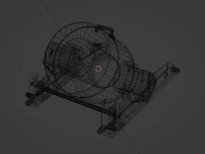 CANNON 3D metal 3D model