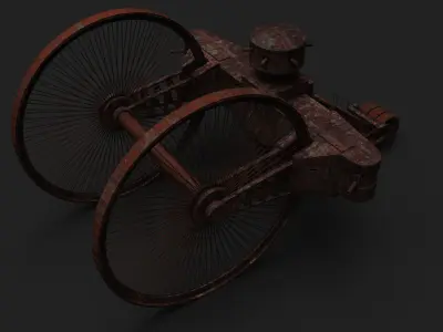 Tsar Tank 3D model purchase