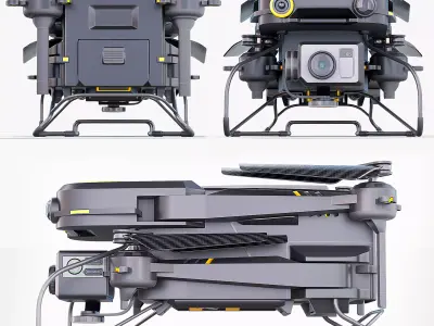 Quadcopter QC 1 3D model