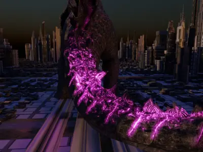 Godzilla 2024 3D model