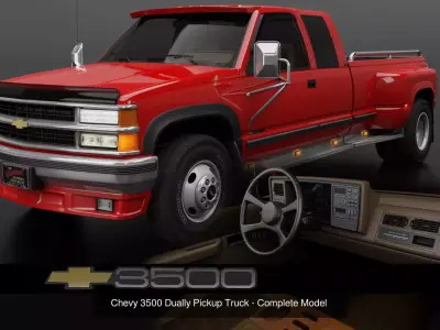 Pickup Truck Collection 3D Model Pack