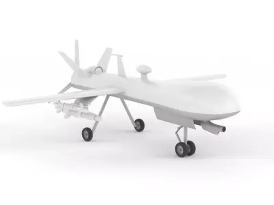 Drons Collection 3D model